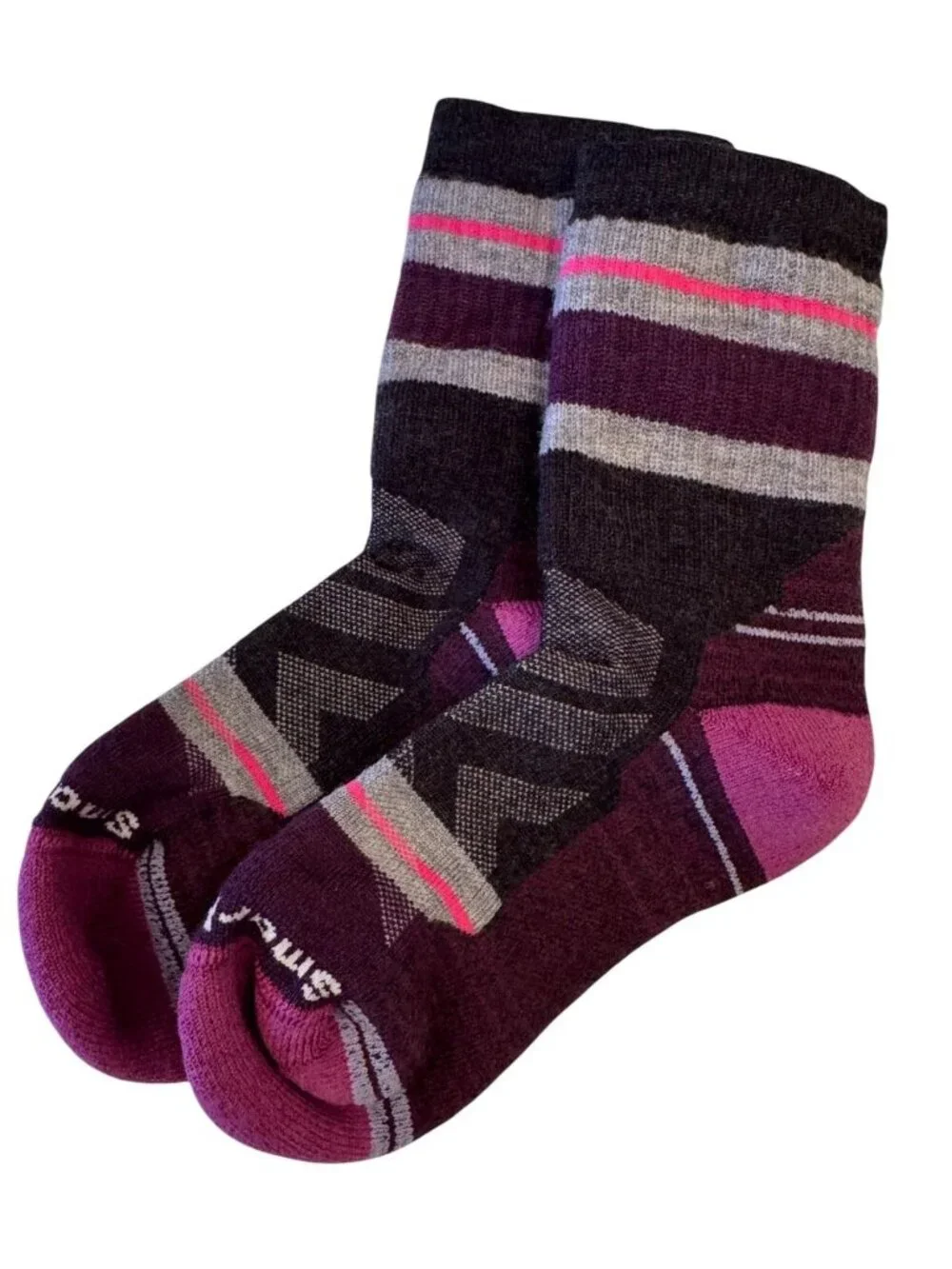 Smartwool Hike Saturnsphere Hike Socks Size Small Women's Quarter EUC